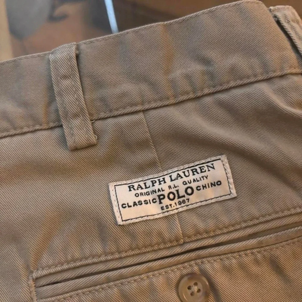 Polo Ralph Lauren tan cotton shorts
